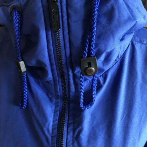 Vtg. HEAD Parka Anorak ‘90’s 1/2 Zip One Size SML Layer Blue Hood Gorpcore - Picture 5 of 7
